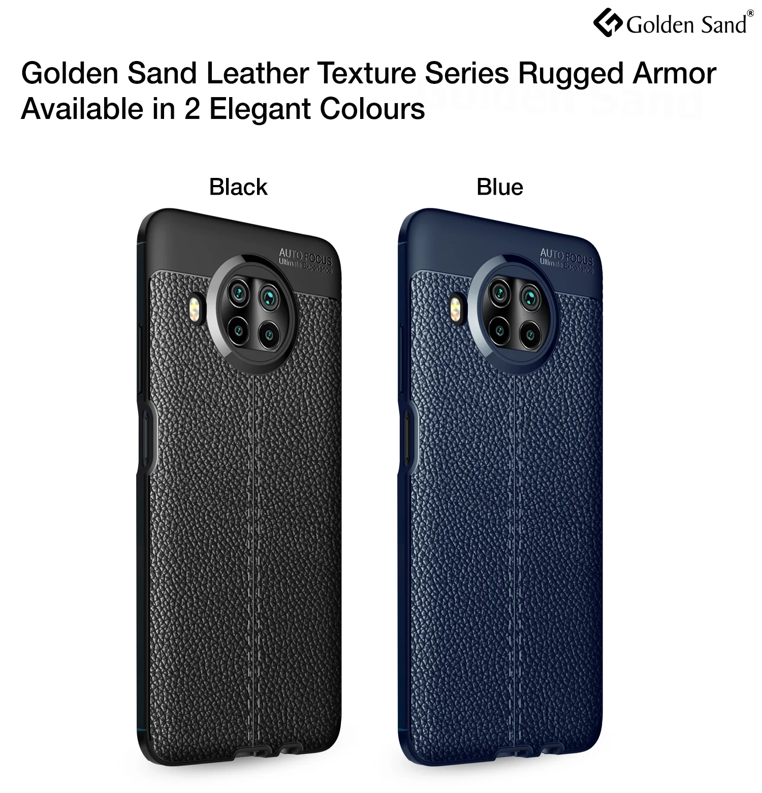 Mi 10i 5G (6.67 inch) Back Cover | Vegan Leather Series, Atlantic Blue - Image 6