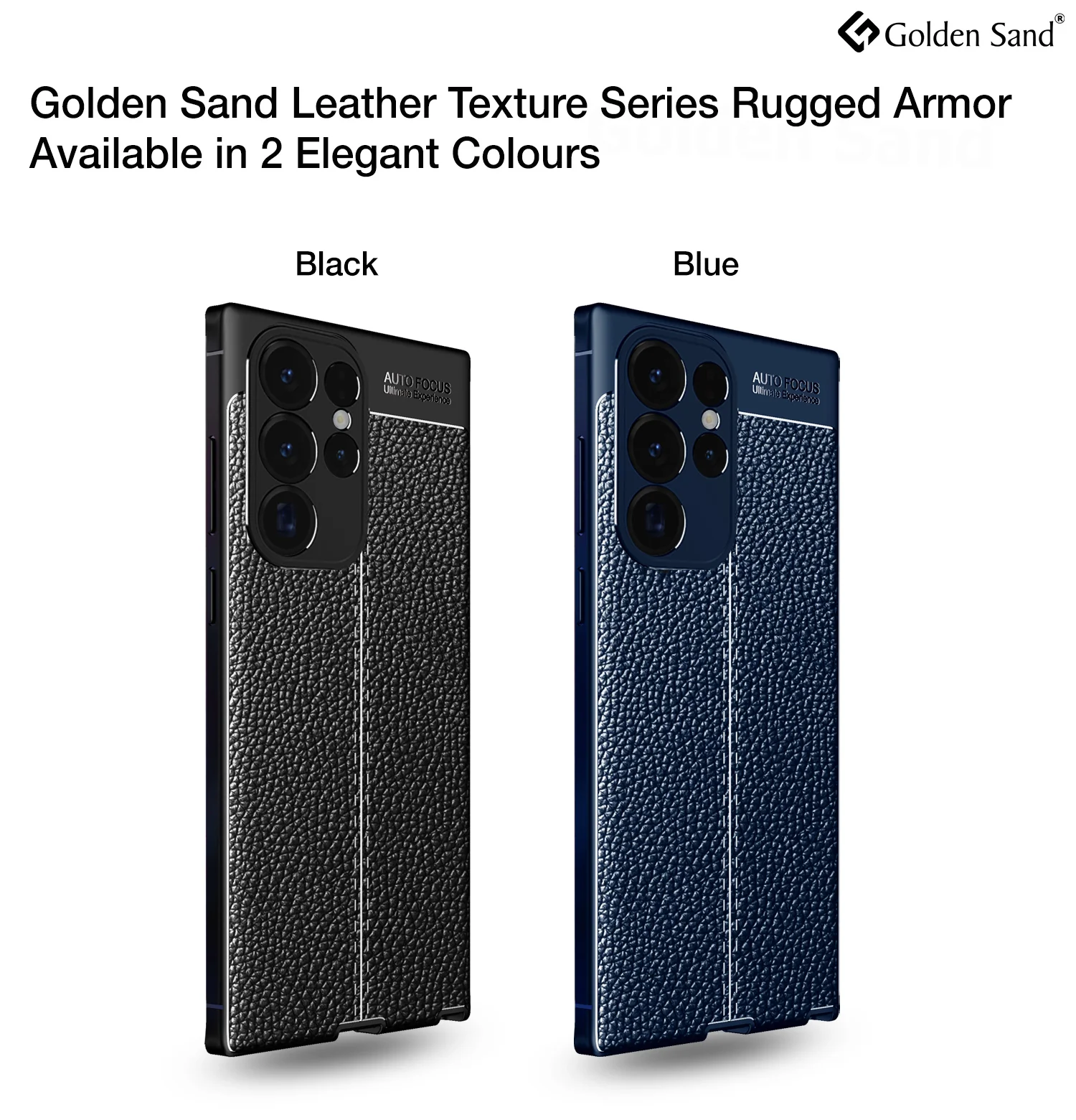 Samsung Galaxy S23 Ultra 5G (6.8 inch) Back Cover | Vegan Leather Series, Blue - Image 6