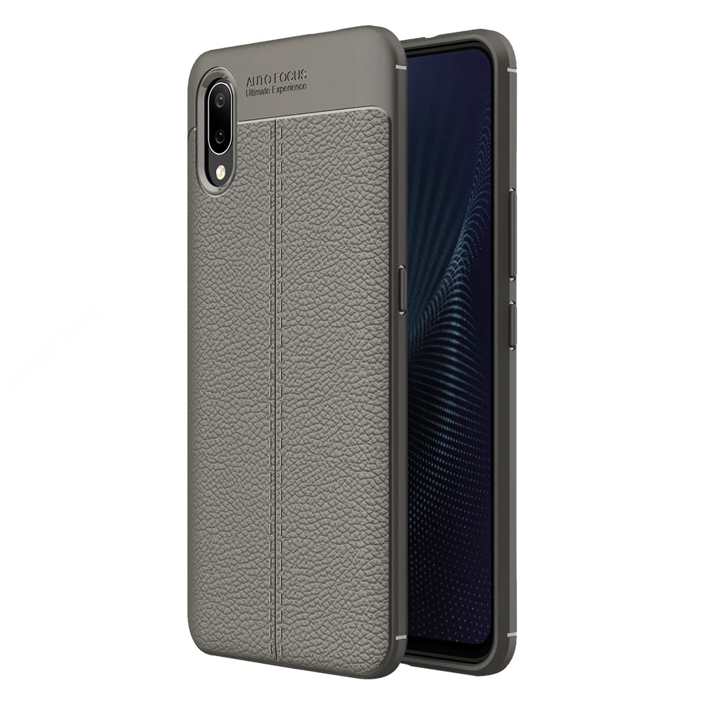 Vivo Nex (6.59 inch) Back Cover | Vegan Leather Series, Grey