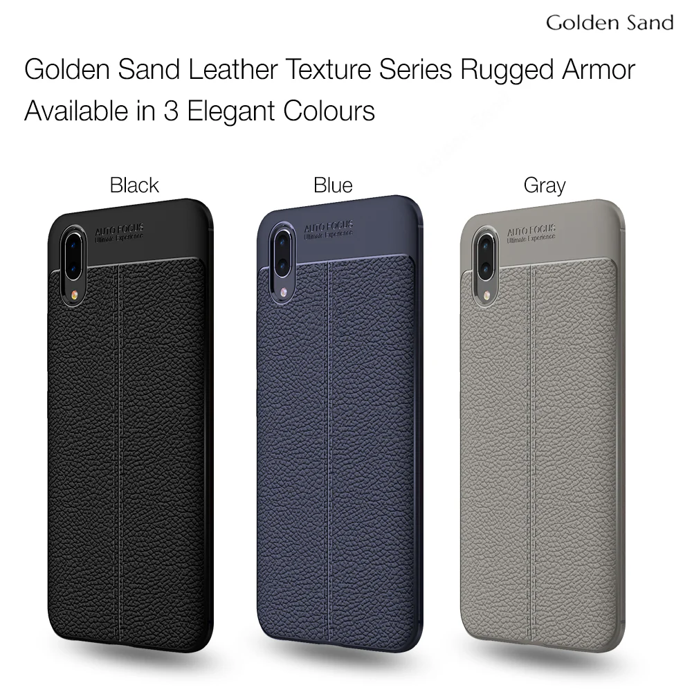 Vivo X21 (6.28 inch) Back Cover | Vegan Leather Series, Black - Image 6
