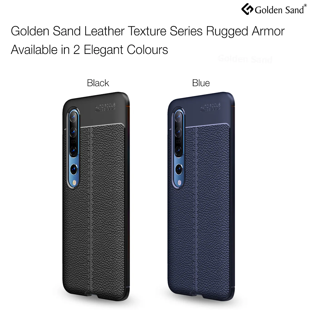 Xiaomi Mi 10 5G, Mi 10 Pro (6.67 inch) Back Cover | Vegan Leather Series, Black - Image 6