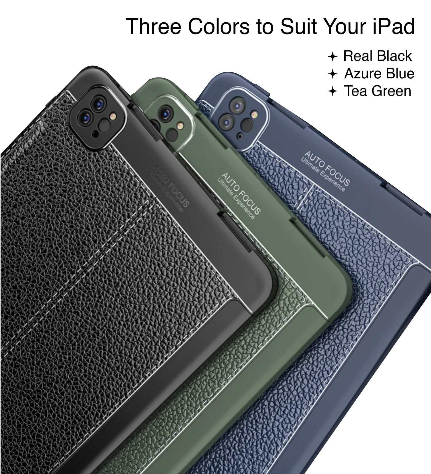 Apple iPad Pro 12.9 Inch [2021] [Apple Pencil Slot] Back Cover | Vegan Leather Series, Tea Green - Image 6