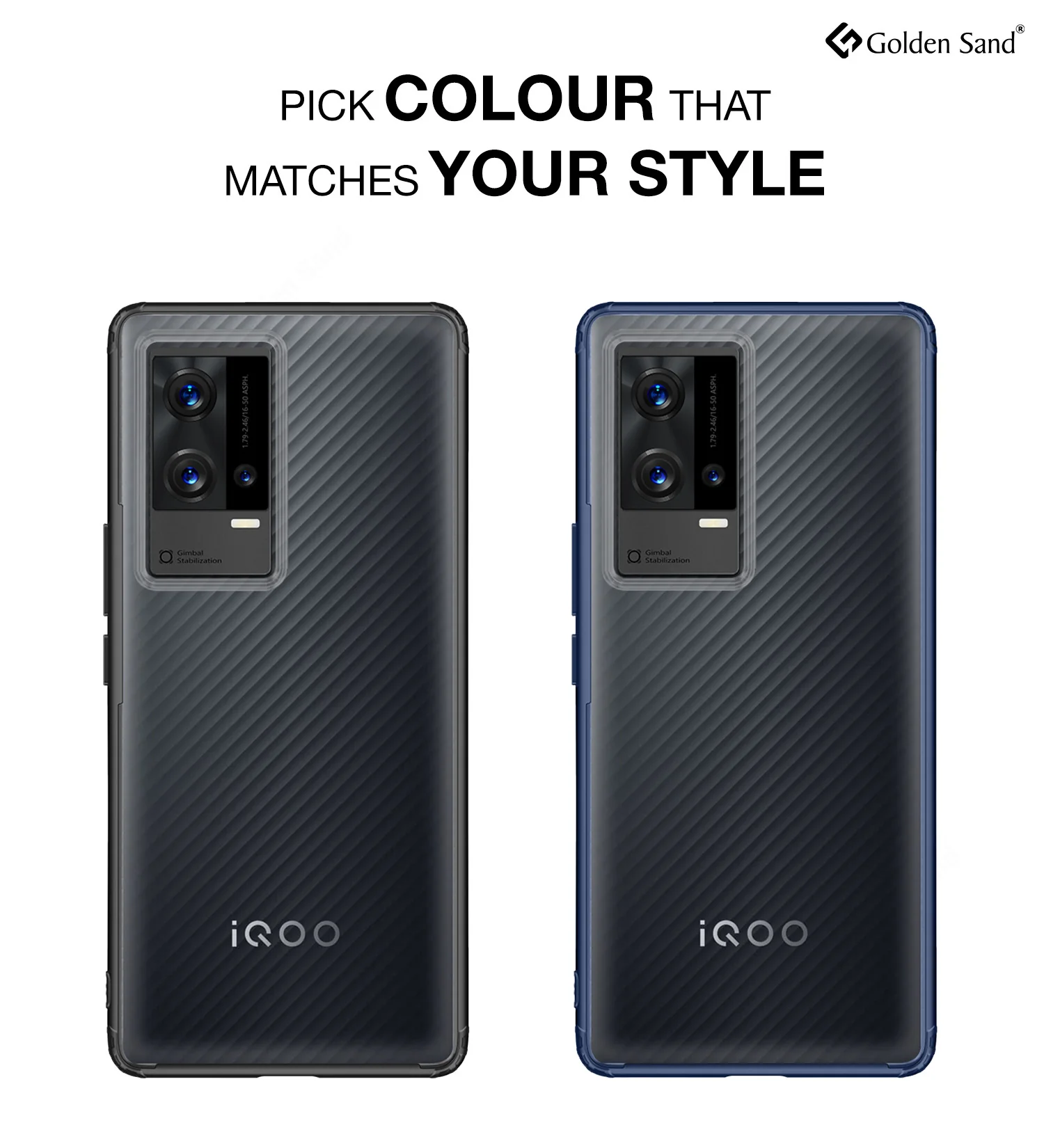 iQOO 9 5G (6.56 inch) Back Cover | Rugged Frosted Series, Blue - Image 6