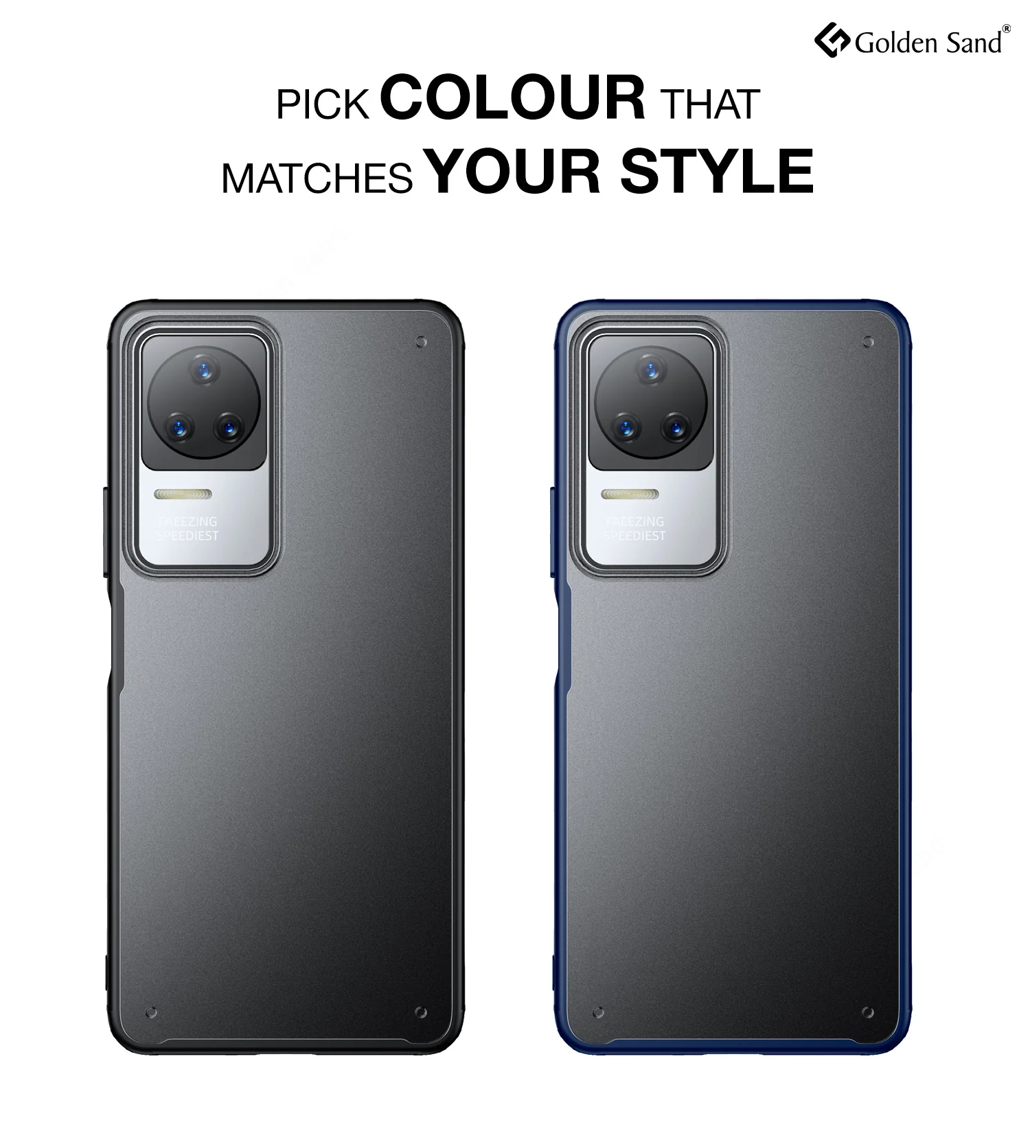 POCO F4 5G (6.67 inch) Back Cover | Rugged Frosted Series, Blue - Image 6