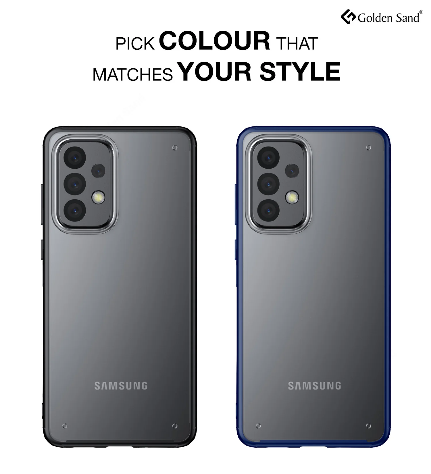 Samsung Galaxy A33 5G (6.4 inch) Back Cover | Rugged Frosted Series, Black - Image 6