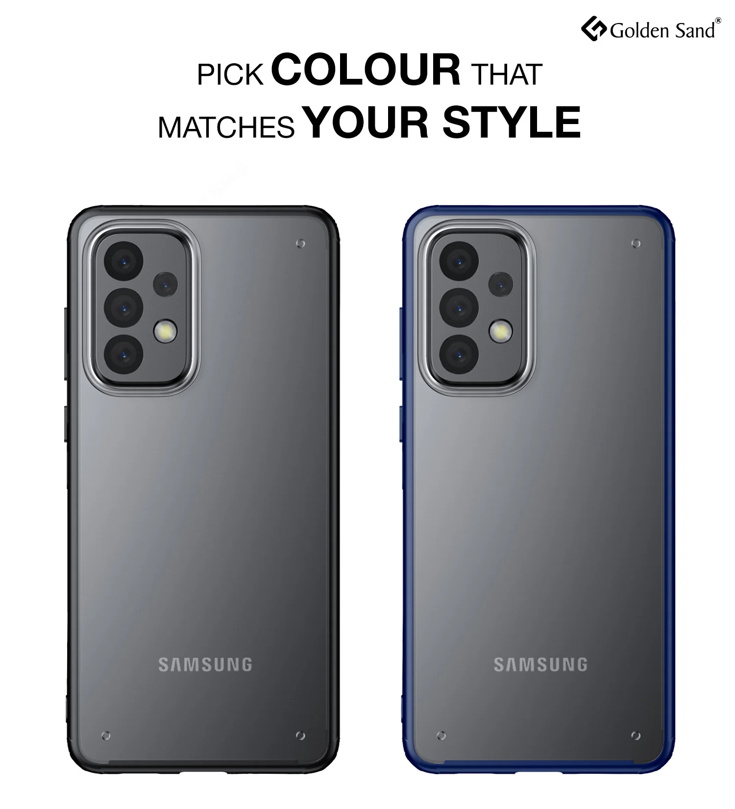 Samsung Galaxy A73 5G (6.7 inch) Back Cover | Rugged Frosted Series, Blue - Image 6