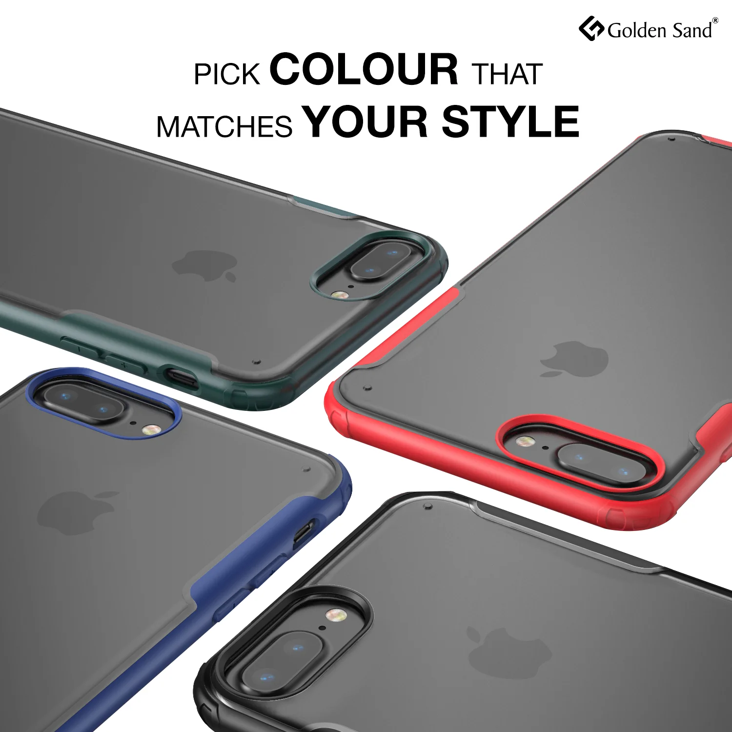Apple iPhone 6 Plus, 7 Plus, 8 Plus (5.5 inch) Back Cover | Rugged Frosted Series, Green - Image 6