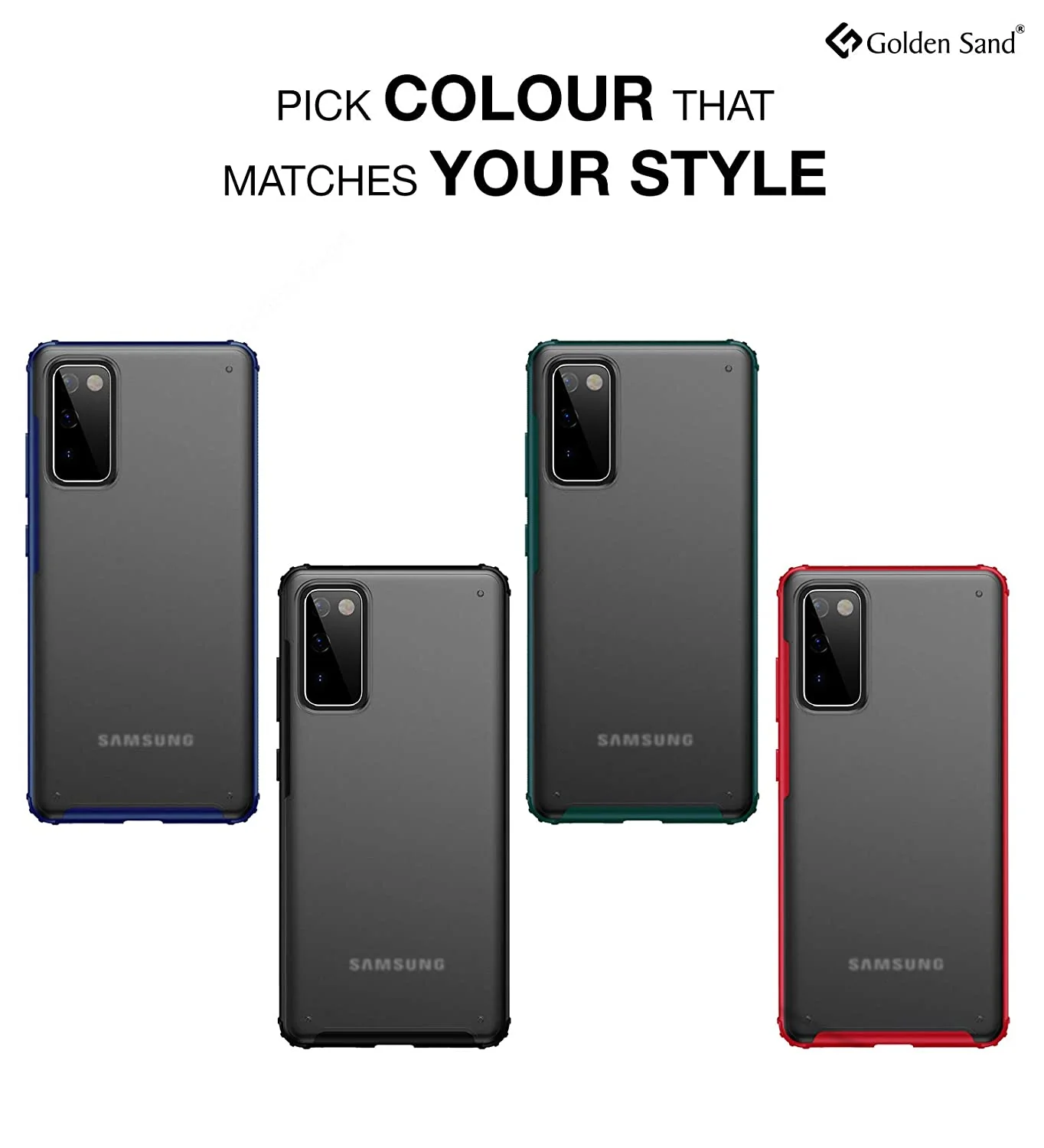 Samsung Galaxy S20 FE, Samsung Galaxy S20 FE 5G Back Cover | Rugged Frosted Series, Black - Image 6