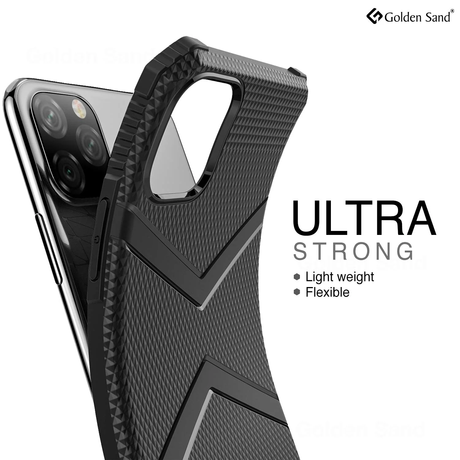 X-Armor Military Series Shock Proof Back Cover for Apple iPhone 11 Pro Max 6.5 inch, Black - Image 6